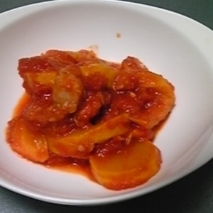 ✿鶏肉とズッキーニのトマト煮込み❤
